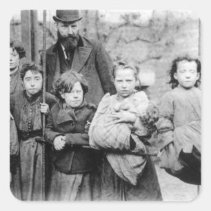 Adesivo Quadrado Favelas de Londres