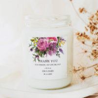 Favor de Casamento de Boho Amarelo-Roxo-Magenta
