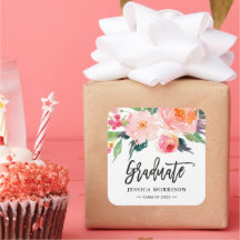 Favor de Graduação de Formando Floral Moderno de A