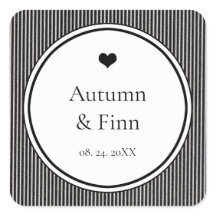 Favor Personalizado de Casamento Clássico Moderno