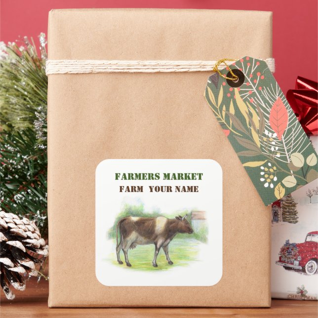 Adesivo Quadrado Fazenda (Feriado)