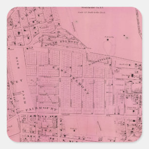 Adesivo Quadrado Fazendas ocidentais