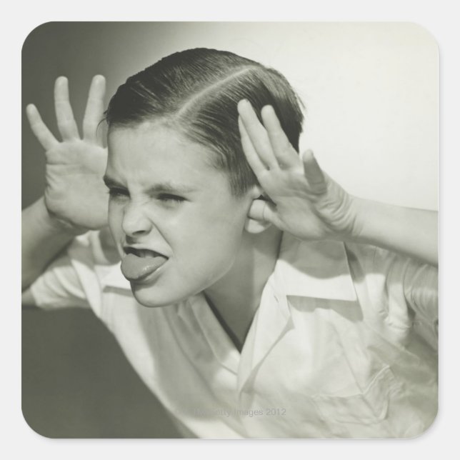 Adesivo Quadrado Fazer (Frente)