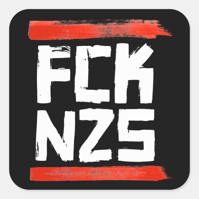 ADESIVO QUADRADO FCK NZS (Frente)