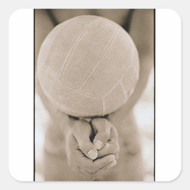 Adesivo Quadrado Fechamento de Voleibol (Frente)