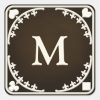 Fecho Gótico, Carneiro Pessoal Monograma Antiquado