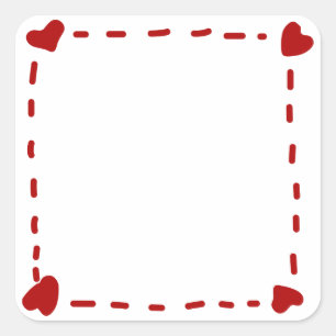 Adesivo Quadrado Feito Com Amor