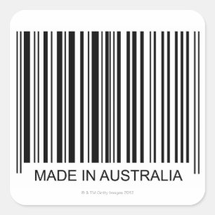 Adesivo Quadrado Feito em Austrália
