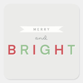 Adesivo Quadrado Feliz Clássica E Brilho