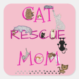 Adesivo Quadrado Feliz Dia Da Mãe Para Resgatar A Mãe!