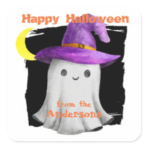 Feliz Dia das Bruxas Crianças Fantasmas