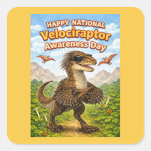 Feliz Dia Nacional de Conscientização do Velocirap