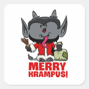 ADESIVO QUADRADO FELIZ KRAMPUS