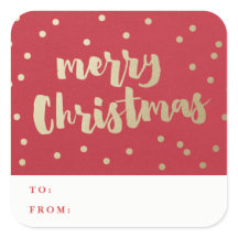Feliz Natal Confete Dourado