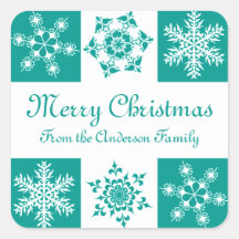 Feliz Natal do Rótulo do Presente da Sua Família