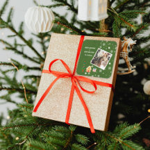 Feliz Natal Foto da Família Evergreen