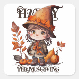 ADESIVO QUADRADO FELIZ OBRIGAÇÃO!