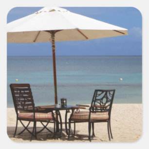 Adesivo Quadrado Feliz Saída