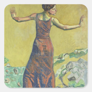 Adesivo Quadrado Femme Joyeuse