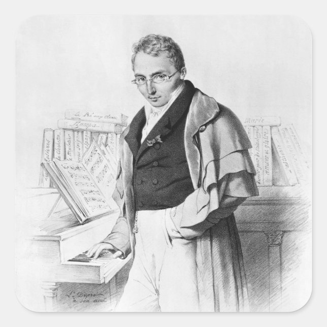 Adesivo Quadrado Ferdinand Herold (Frente)