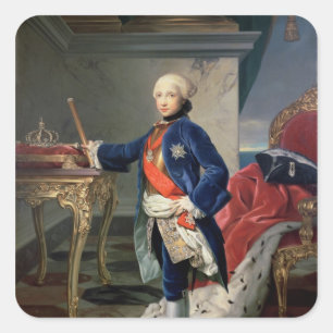 Adesivo Quadrado Ferdinand IV, rei de Nápoles