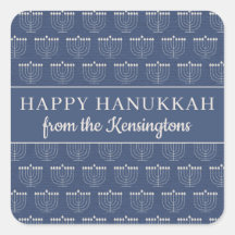 Feriado de Menorah Hanukkah, Cute Rustic