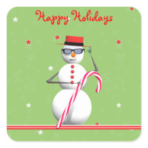 Feriado de Natal Snowman