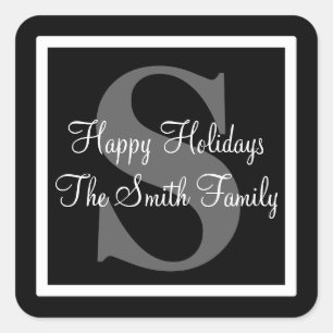 Adesivo Quadrado Férias Felizes