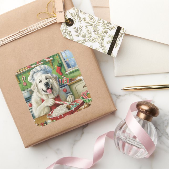 Adesivo Quadrado Férias Feriadas dos Pirenéus excelentes: Natal Fes (Presentear)