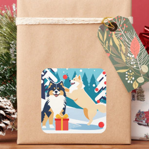 Adesivo Quadrado Férias FINLANDESAS EM 2024