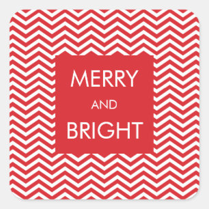 Adesivo Quadrado FERIDAY GIFT WRAPPING : "A moda do pequeno natal 1