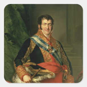 Adesivo Quadrado Fernando VII 1808-11