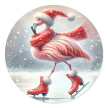 FesNatal Flamingo Ice Skate