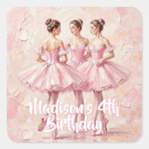 festa de aniversário de bailarina rosa coquette