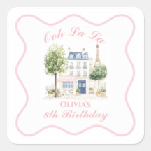 Festa de Aniversário Paris Café Parisiense Chá