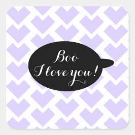 Adesivo Quadrado Festa do Dia das Bruxas