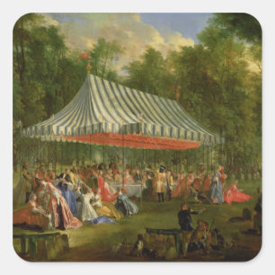 Adesivo Quadrado Festival do Príncipe de Conti