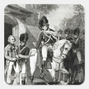 Adesivo Quadrado Field Marshall Earl Harcourt