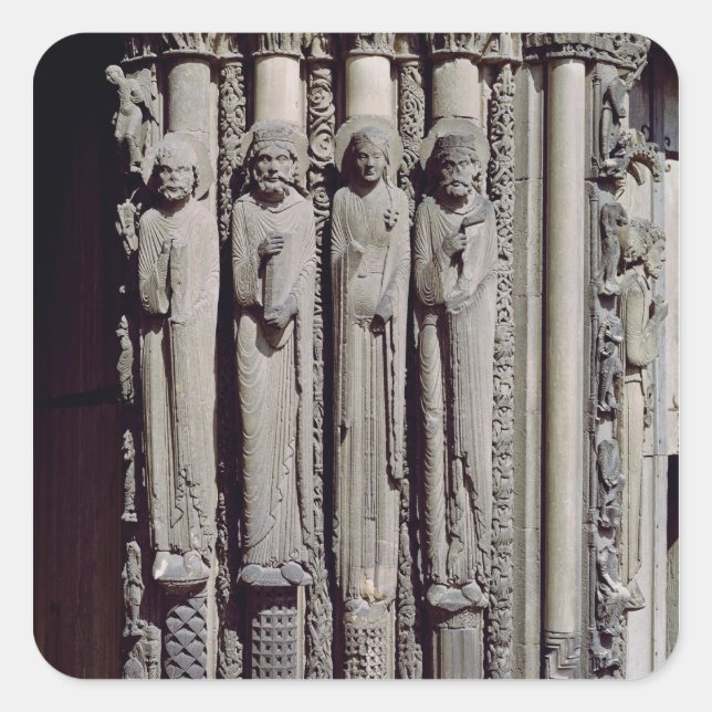 Adesivo Quadrado Figura desconhecida, Rei Salomão (Frente)