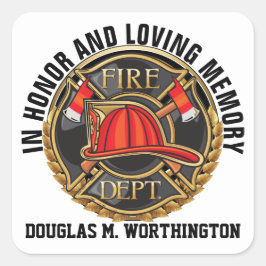 Adesivo Quadrado FIGURA No Memory Sticker