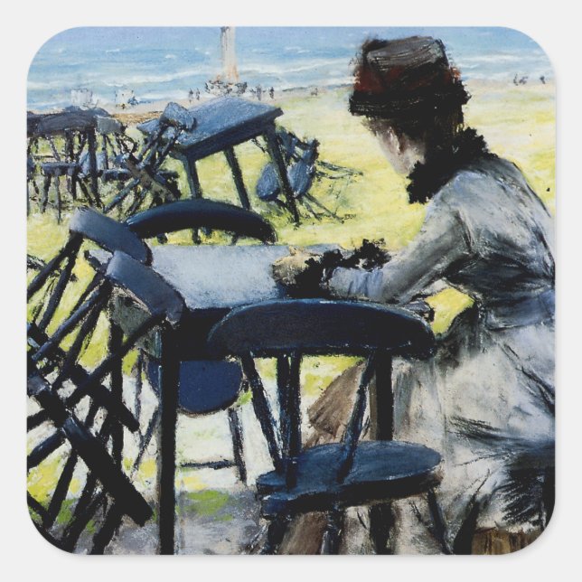 Adesivo Quadrado Fim da estação (Frente)