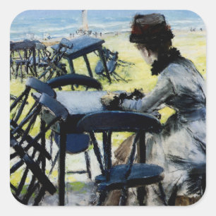 Adesivo Quadrado Fim da estação