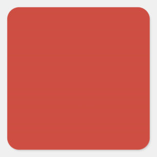 Adesivo Quadrado Firebush Red