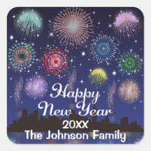 Fireworks feliz ano novo