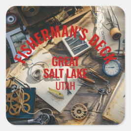 Adesivo Quadrado Fisherman’s Deck 