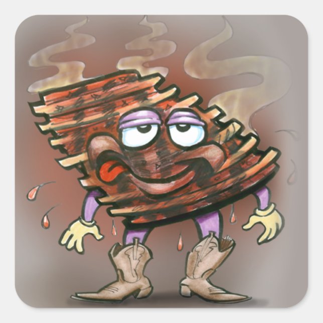 Adesivo Quadrado Fitas (Frente)