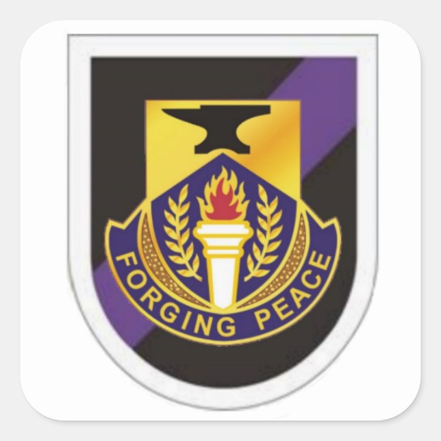 ADESIVO QUADRADO FLASH/DUI 412º ASSUNTOS CIVIS BATALHADORES (Frente)