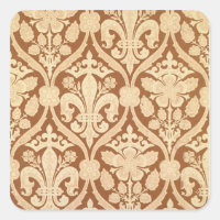 "Fleur-de-Lis", papel de parede de reprodução conc