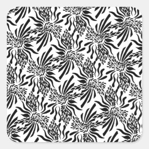 Adesivo Quadrado Fleur sofisticado