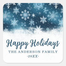 Floco de neve de inverno personalizado Floco de ne